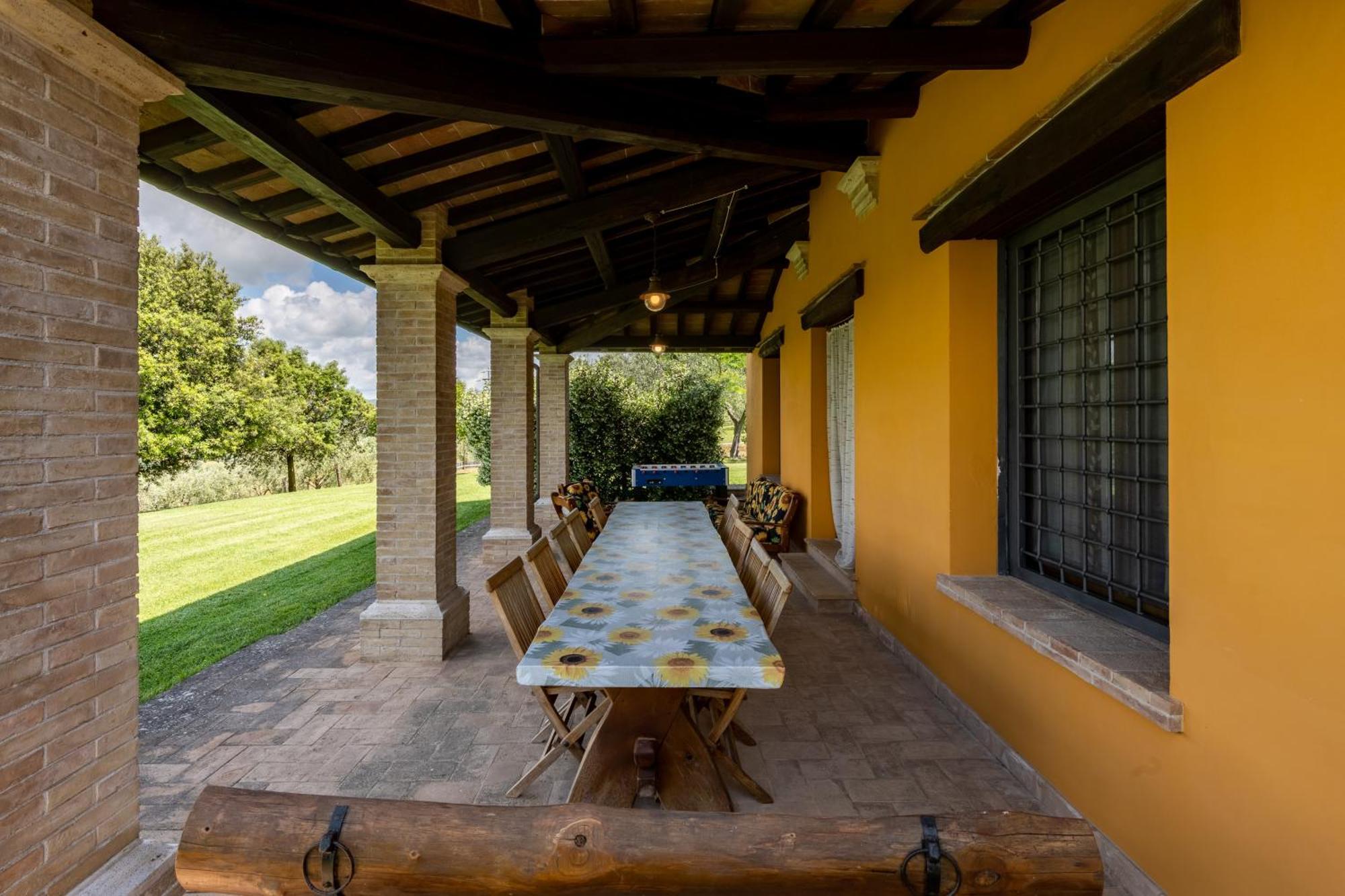 La Casa Di Betta Villa Monte Campano Buitenkant foto